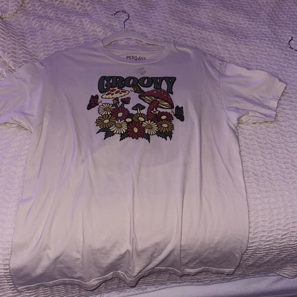 Groovy mushroom shirt